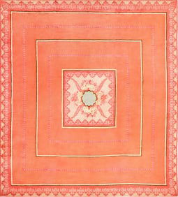 Jacques Emile Ruhlmann French Art Deco Carpet 15 ft 7 in x 14 ft (4.75 m x 4.27 m)