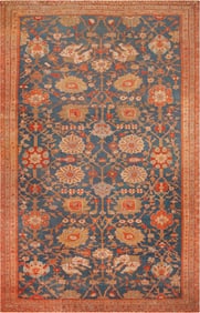 Stunning Focal Piece Antique Persian Sultanabad Rug 14 ft 3 in x 9 ft 2 in (4.34 m x 2.79 m)