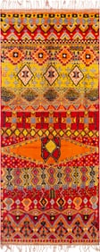 Vintage Moroccan Rug 12 ft x 4 ft 9 in (3.66 m x 1.45 m)