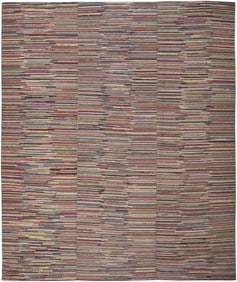 Antique Rare Room Size American Hooked Rug 11 ft 7 in x 9 ft 6 in (3.53 m x 2.9 m)