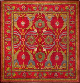 Gavin Morton Antique Irish Art & Craft Rug 13 ft 9 in x 12 ft 8 in (4.19 m x 3.86 m)