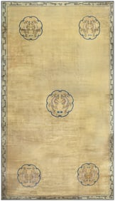 Large Oversized Antique Dragon Chinese Carpet 27 ft x 15 ft (8.23 m x 4.57 m)