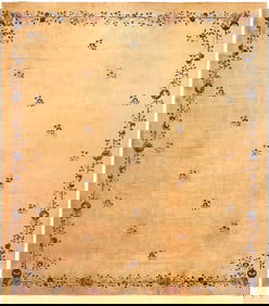 Large Square Antique Chinese Rug 17 ft 9 in x 16 ft 6 in (5.41 m x 5.03 m)