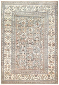 Fine Oversized Antique Persian Khorassan Carpet 20 ft 7 in x 14 ft 6 in (6.27 m x 4.42 m)