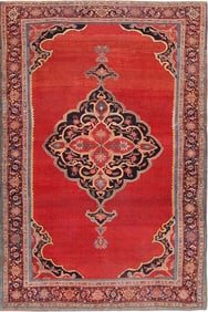 Fine Antique Persian Halvai Bidjar Rug 7 ft x 4 ft 8 in (2.13 m x 1.42 m)