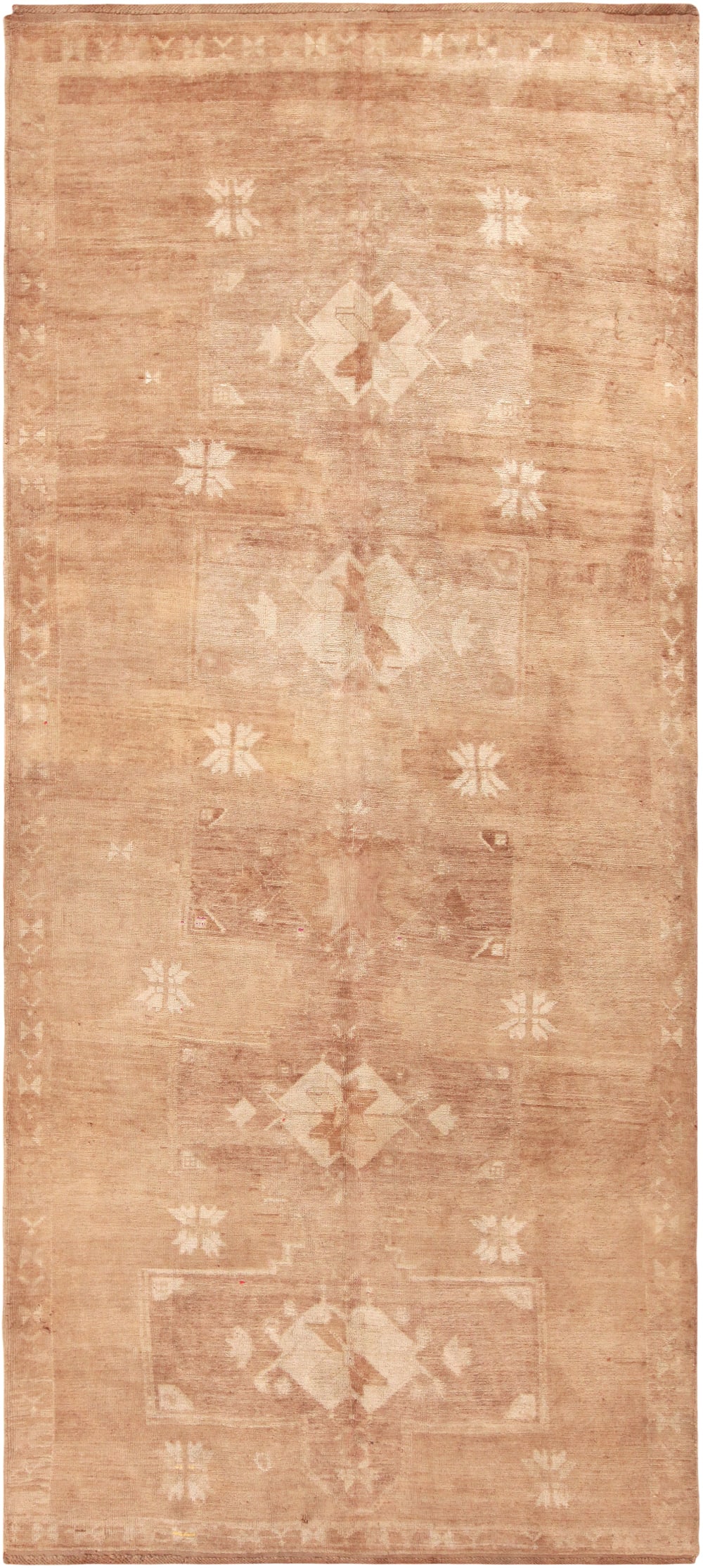 Vintage Turkish Kars Rug 15 ft 3 in x 6 ft 6 in (4.65 m x 1.98 m) (1 of 5)