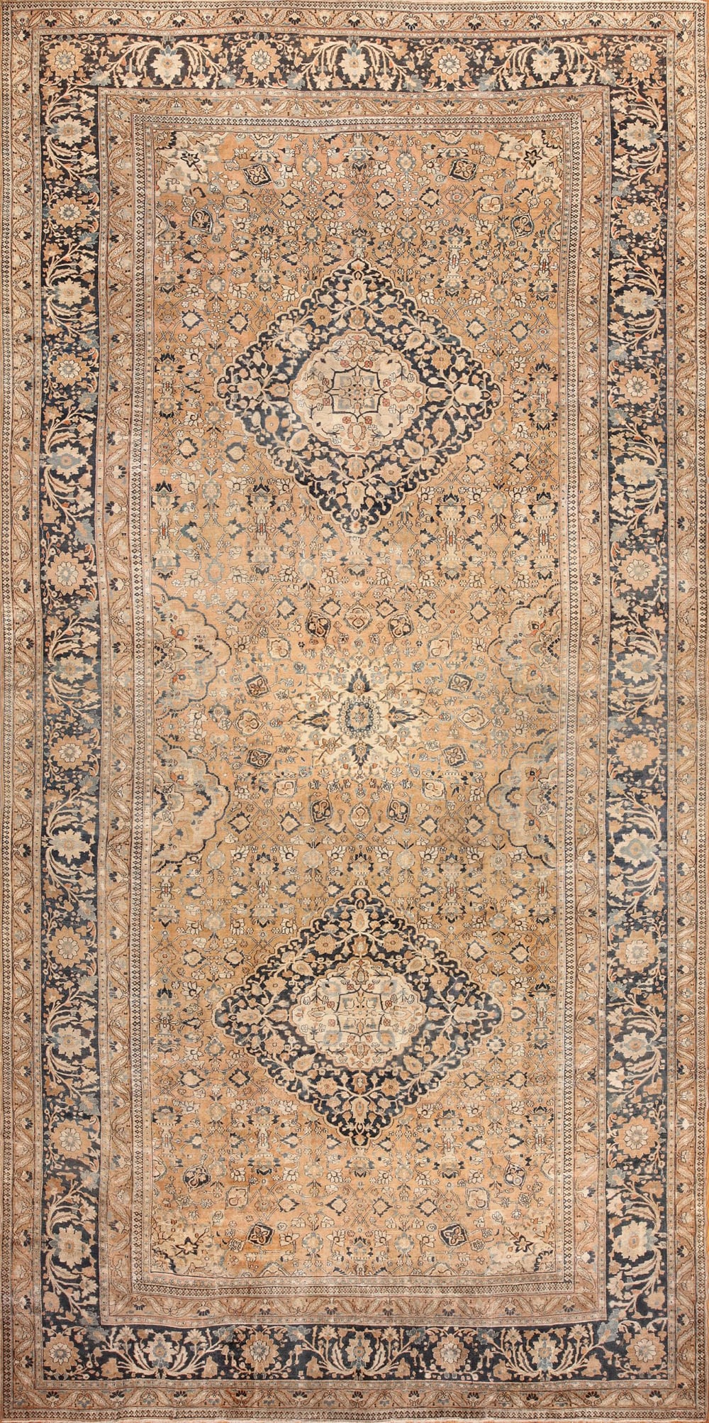Oversized Antique Persian Khorassan Rug 24 ft 6 in x 12 ft 4 in (7.47 m x 3.76 m) (1 of 10)