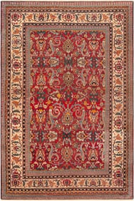 Antique Persian Khorassan Rug 9 ft 10 in x 6 ft 6 in (2.99 m x 1.98 m)