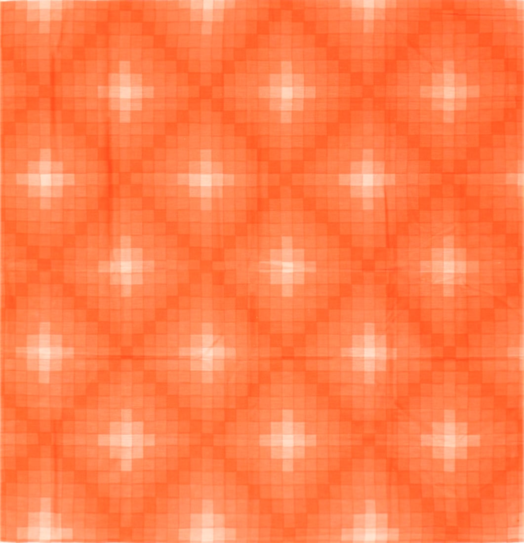 No Reserve - Vintage Scandinavian Verner Panton Textile Rug 4 ft 10 in x 3 ft 10 in (1.47 m x 1.17 (1 of 1)