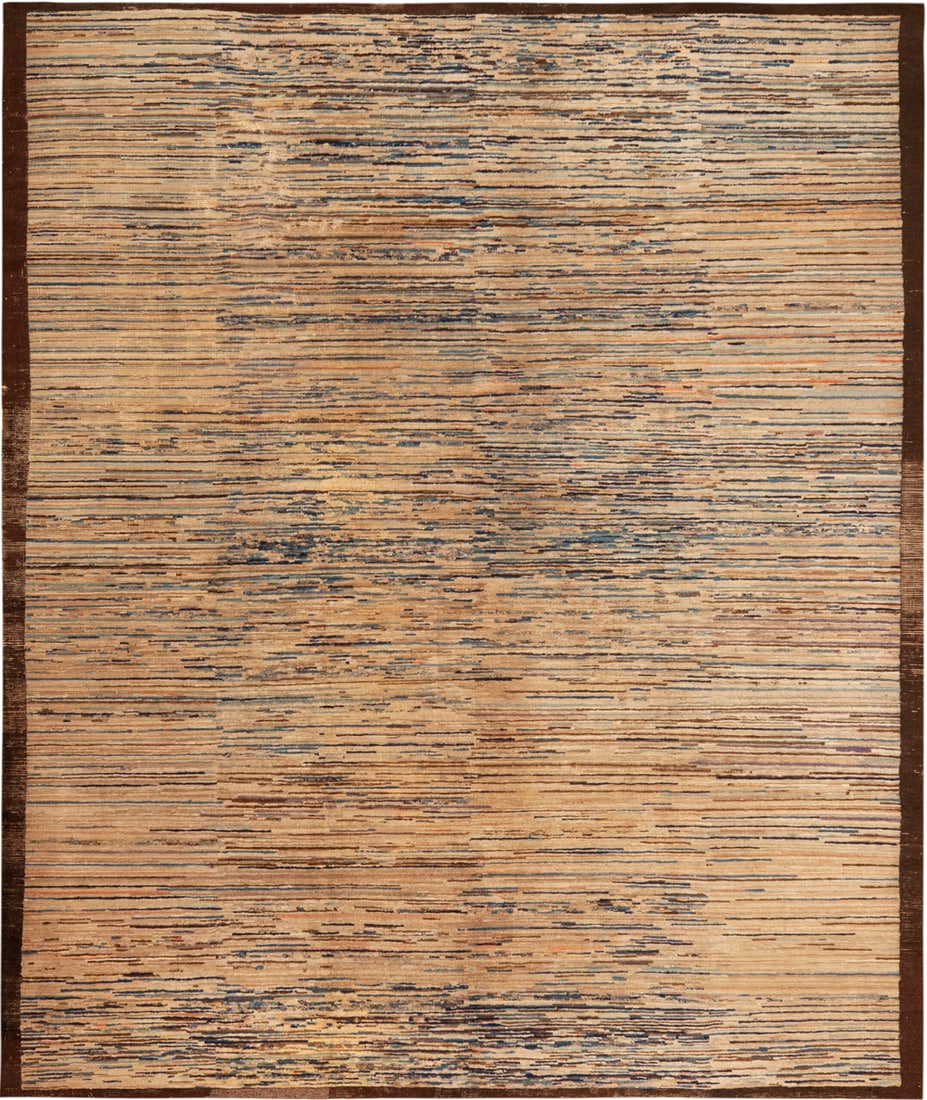 Antique Mongolian Rug 9 ft x 7 ft 11 in (2.74 m x 2.41 m) (1 of 7)