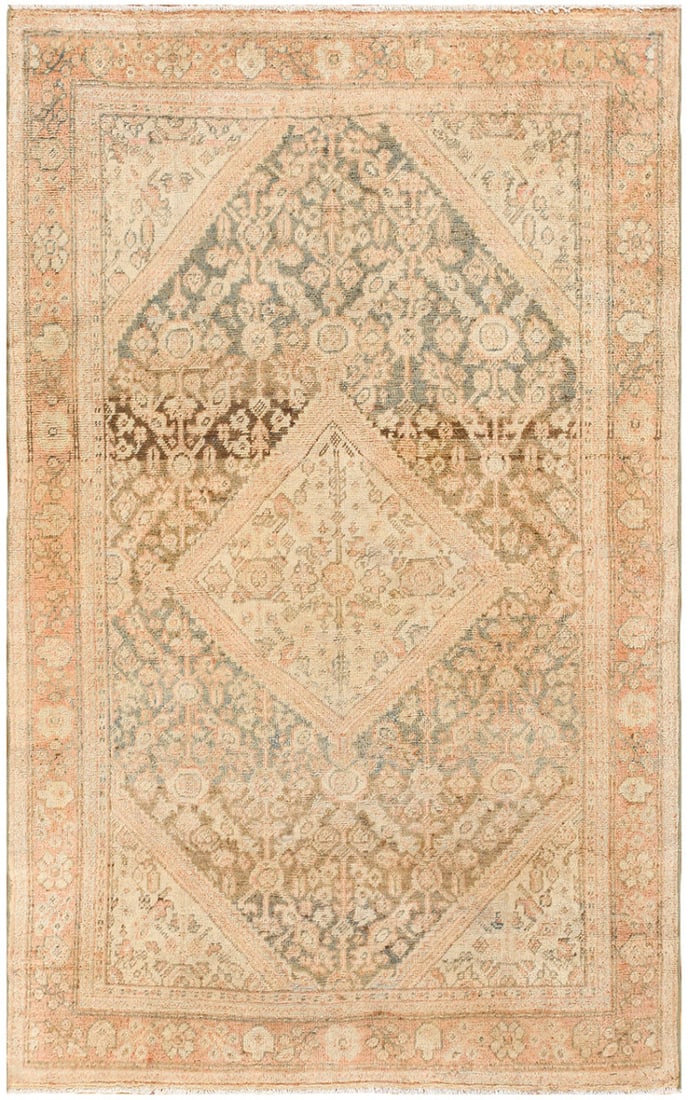 No Reserve - Antique Persian Mahal Rug 6 ft 10 in x 4 ft 4 in (2.08 m x 1.32 m) (1 of 7)