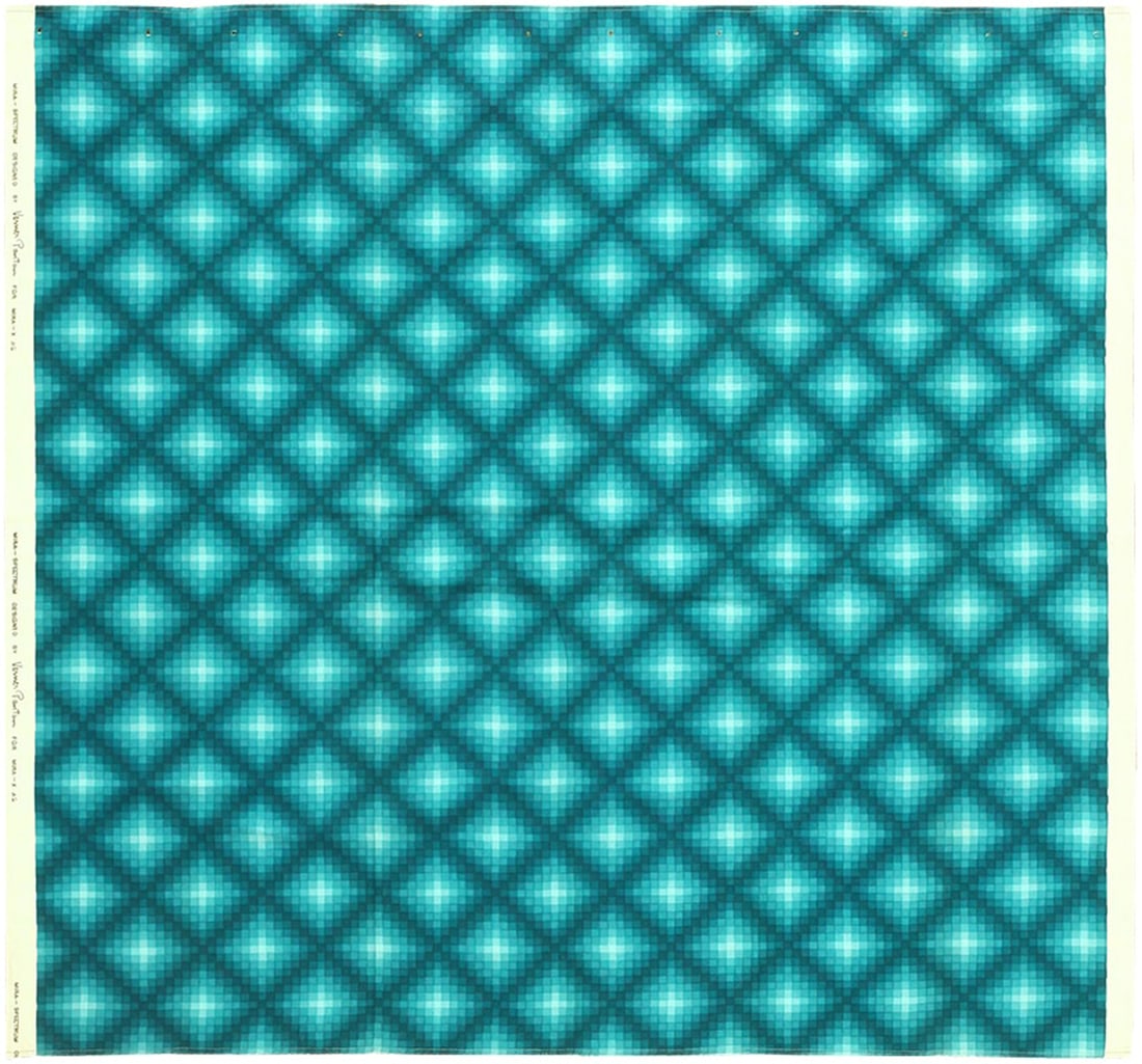 Vintage Scandinavian Verner Panton Checkers II Rug 4 ft x 4 ft (1.22 m x 1.22 m) (1 of 1)