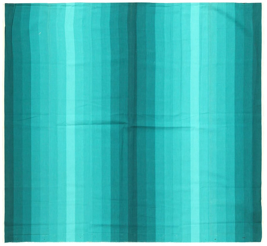 Vintage Scandinavian Verner Panton Textile Rug 4 ft x 4 ft (1.22 m x 1.22 m) (1 of 7)