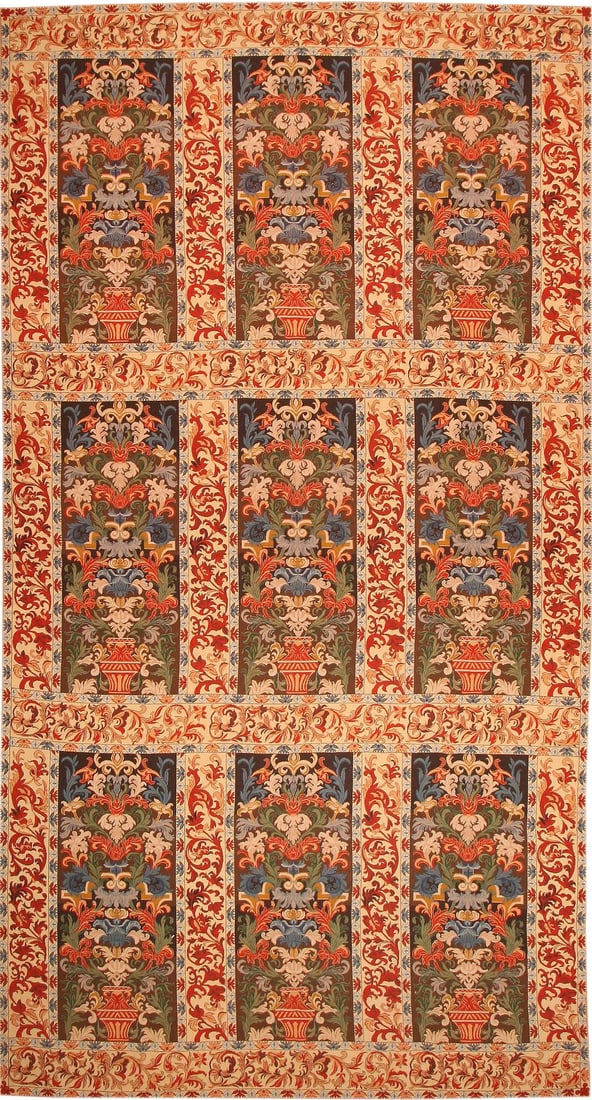 No Reserve - Antique Needlepoint French Oriental Rug 19 ft 4 in x 10 ft 3 in (5.89 m x 3.12 m) (1 of 1)