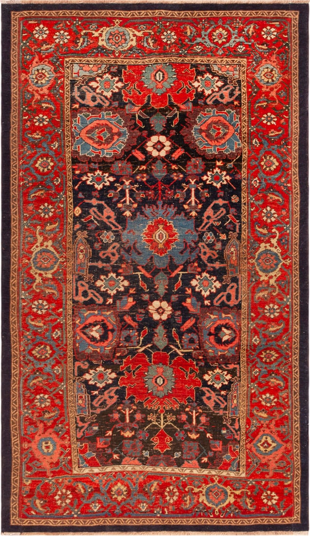 Antique Persian Bidjar Rug 6 ft 10 in x 4 ft 10 in (2.08 m x 1.47 m) (1 of 8)