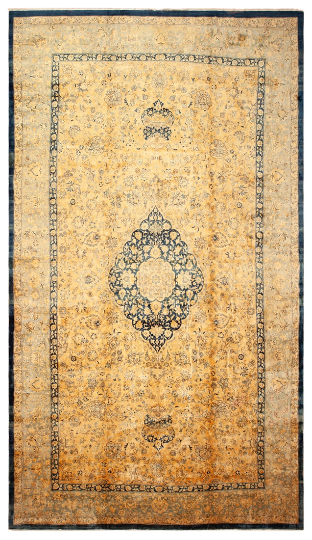 No Reserve - Large Antique Persian Kerman Lavar Rug 20 ft 5 in x 11 ft 5 in (6.22 m x 3.47 m) (1 of 1)