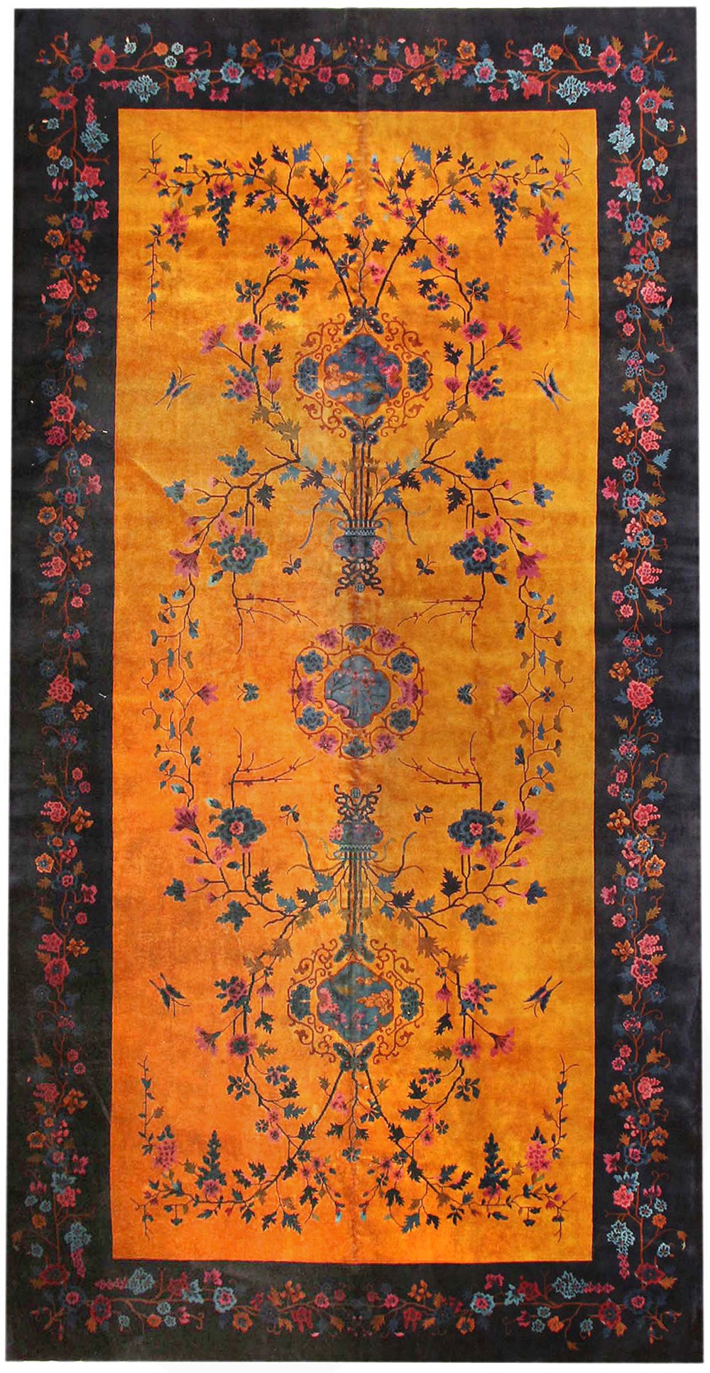 No Reserve - Antique Chinese Rug 17 ft 6 in x 9 ft 1 in (5.33 m x 2.77 m) (1 of 6)