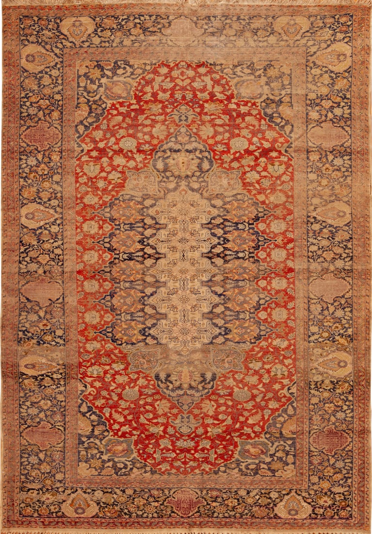 No Reserve - Antique Turkish Kaysari Rug 6 ft 9 in x 4 ft 10 in (2.05 m x 1.47 m) (1 of 1)