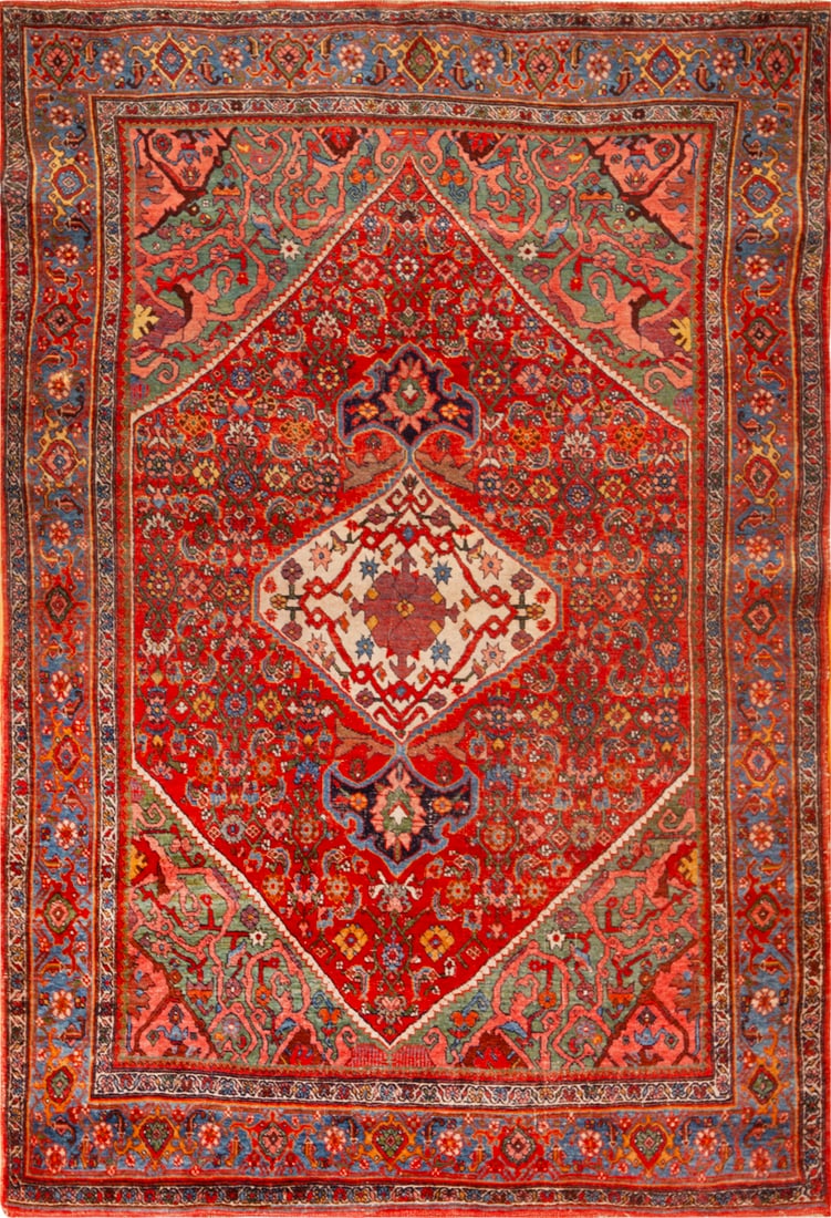 No Reserve - Antique Persian Bidjar 6 ft x 4 ft 2 in (1.82 m x 1.27 m) (1 of 1)