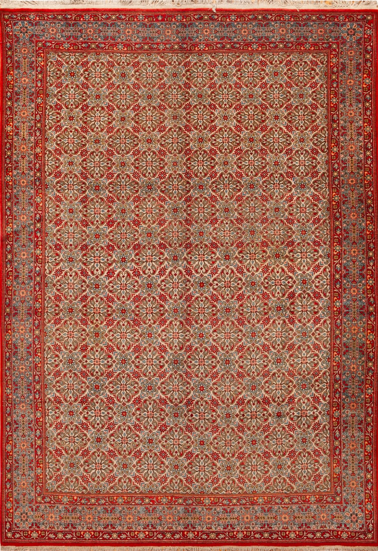 No Reserve - Antique Persian Tehran Rug 10 ft x 7 ft 3 in (3.04 m x 2.2 m) (1 of 1)