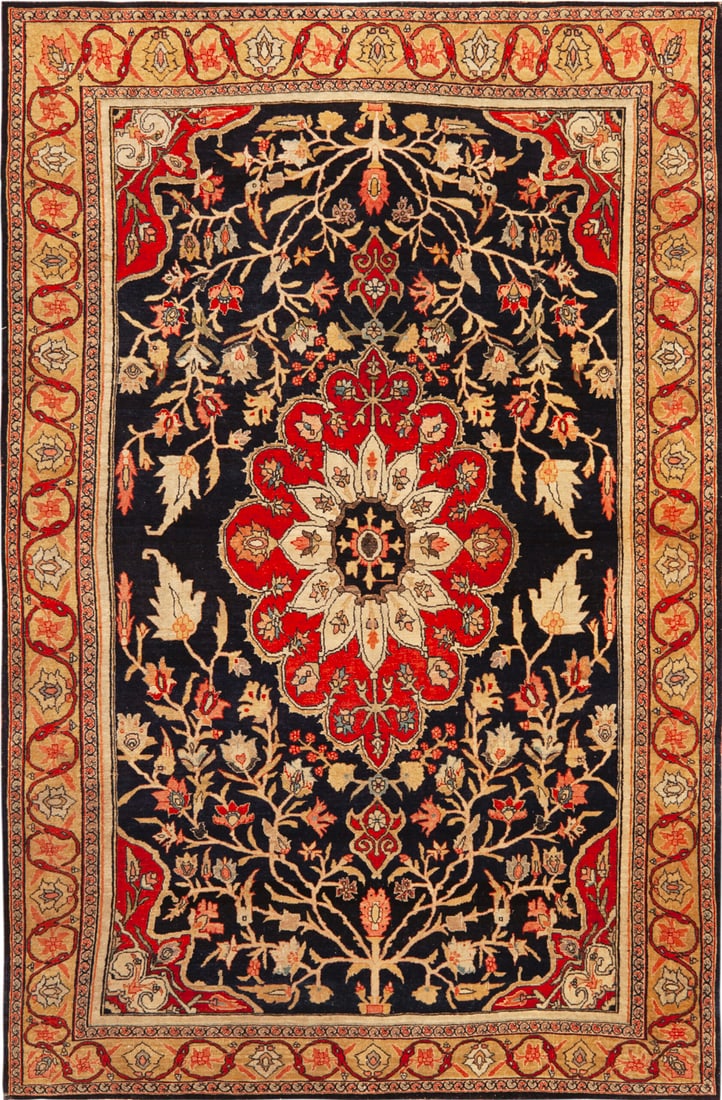 Antique Bidjar Rug, Persian Kurdistan, circa 1880?1900 - 7 ft 2 in x 4 ft 9 in (2.18 m x 1.45 m) (1 of 9)