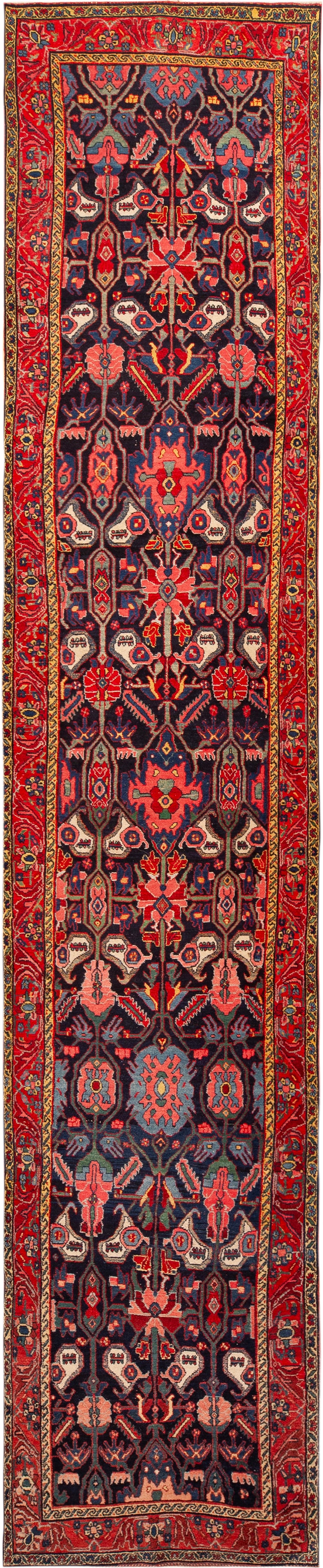 No Reserve - Extra-Long Antique Bidjar Runner, Persian Kurdistan, circa 1900 - 16 ft 9 in x 3 ft 6 (1 of 1)