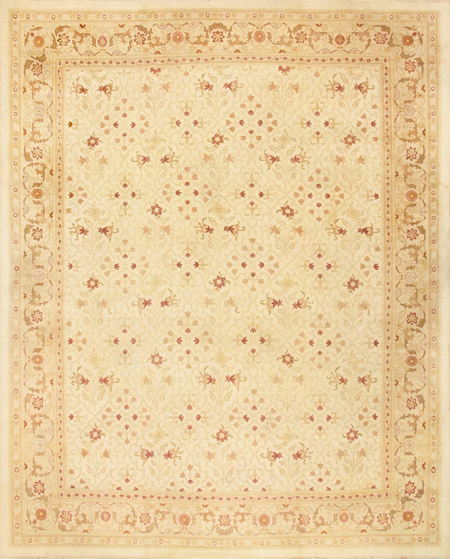 No Reserve - Large Decorative Amritsar Carpet, North India, circa 1900 - 17 ft x 13 ft 7 in (5.18 m (1 of 7)