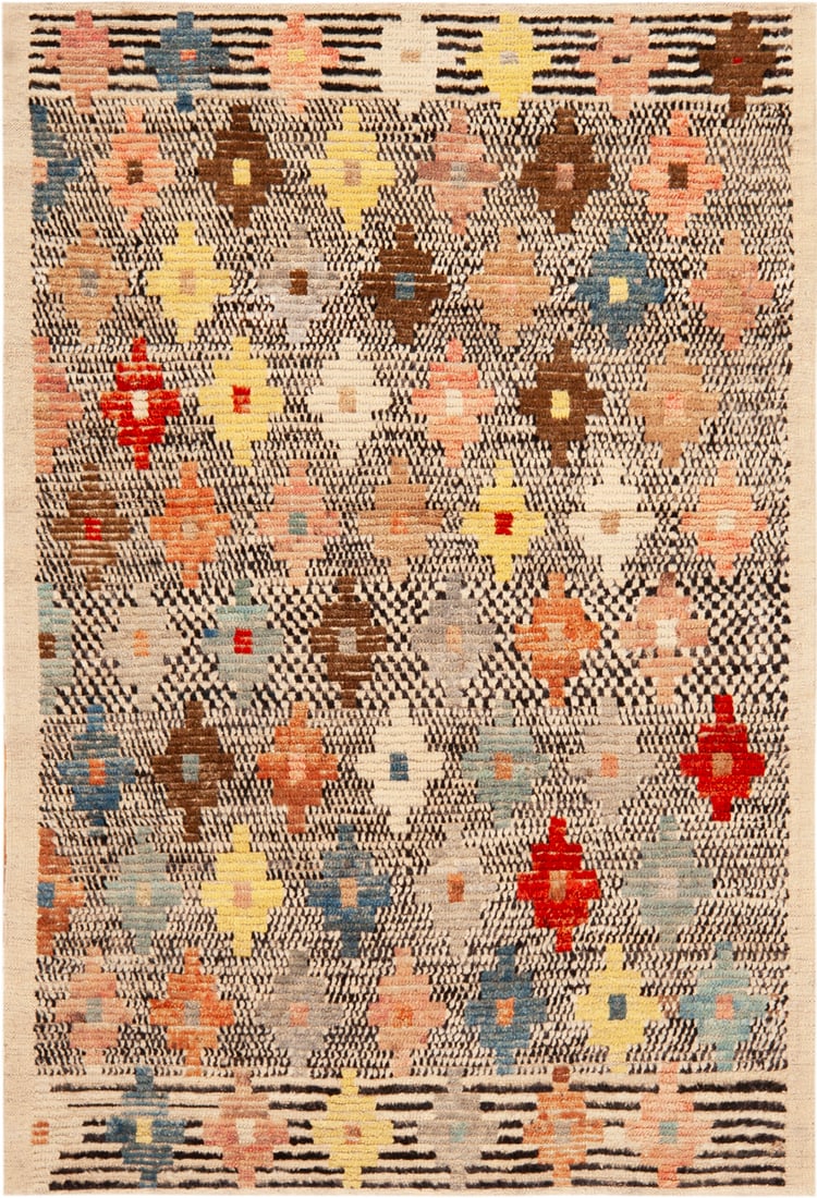 Modern Geometric Rug - 6 ft x 4 ft 2 in (1.83 m x 1.27 m) (1 of 5)