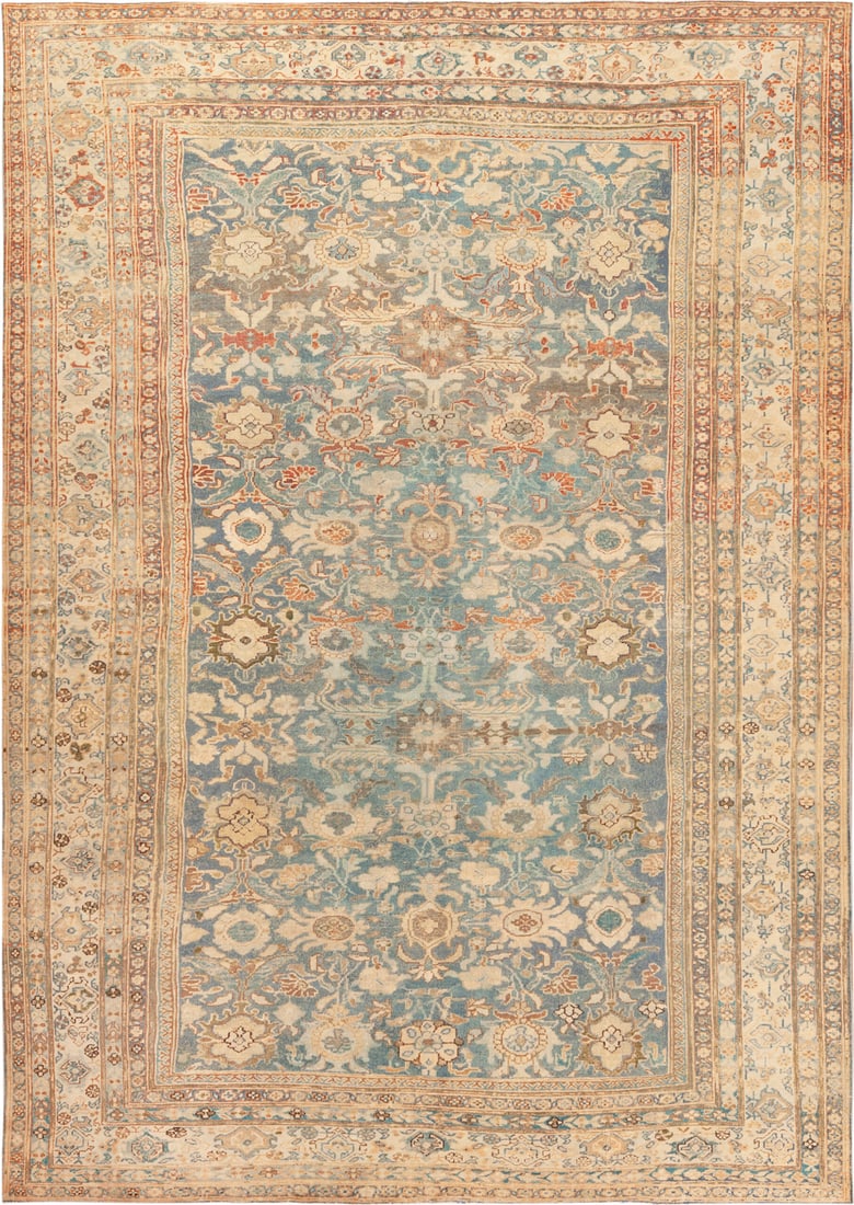 Beautiful Antique Persian Sultanabad Rug circa 1920's - 11 ft 7 in x 8 ft 1 in (3.53 m x 2.46 m) (1 of 7)