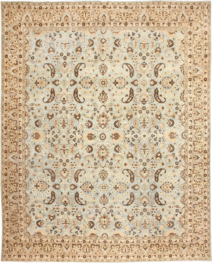 Large Antique Persian Khorassan Rug - 15 ft x 11 ft 9 in (4.57 m x 3.58 m) (1 of 9)