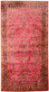 Antique Silk Kashan Persian Rug Scatter Size Carpet