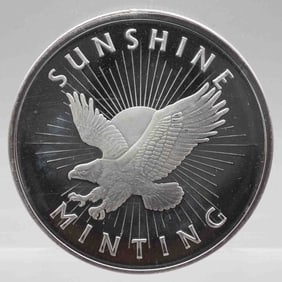 Sunshine Mint Eagle 1oz Silver Round