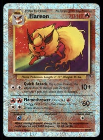 Flareon Legendary Collection #010/110 Holo Pokemon Card