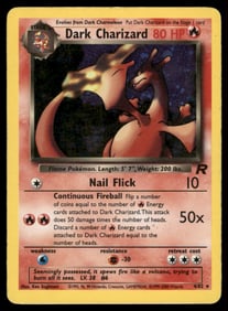 Dark Charizard (21) Team Rocket #21/82 Holo Pokemon Card