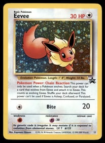 Eevee WoTC Promo #11/53 Holo Pokemon Card