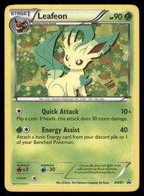Leafeon Black and White Promos #BW87 Holo Pokemon Card