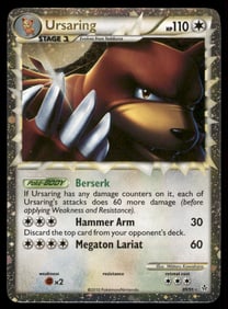 Ursaring (Prime) Unleashed #89/95 Holo Pokemon Card