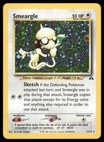 Smeargle (30) Neo Discovery #30/75 Holo Pokemon Card
