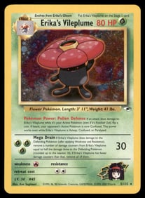 Erika's Vileplume Gym Heroes #005/132 Holo Pokemon Card