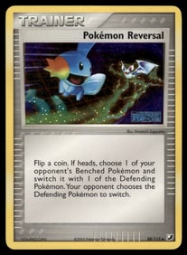 Pokemon Reversal Ruby and Sapphire #87/109 Holo Pokemon Card