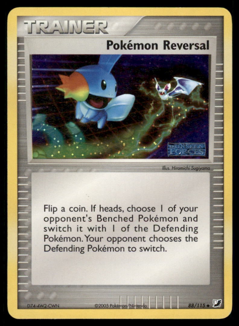 Pokemon Reversal Ruby and Sapphire #87/109 Holo Pokemon Card (1 of 2)