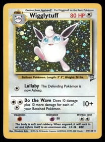 Wigglytuff Base Set 2 #019/130 Holo Pokemon Card