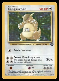 Kangaskhan (5) Jungle #05/64 Holo Pokemon Card