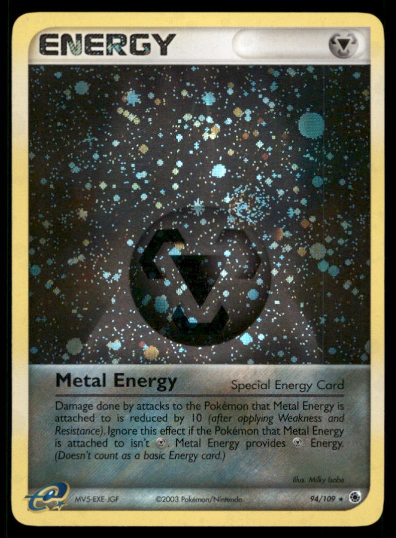 Metal Energy (Special) League & Championship Cards #094/109 Holo Pokemon Card: We offer combined shipping on multiple items. Buyers may also arrange their own shipping. LiveShipping is a separate and independent option for shipping that is NOT a part of the auction house or thei