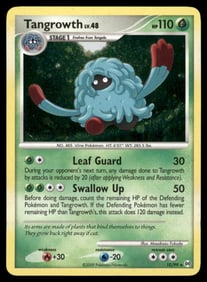 Tangrowth Arceus #10/99 Holo Pokemon Card