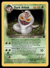Dark Arbok (2) Team Rocket #02/82 Holo Pokemon Card