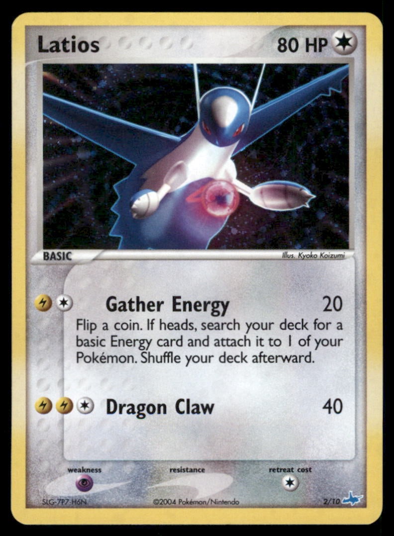 Latios EX Trainer Kit 1: Latias & Latios #2/10 Holo Pokemon Card: We offer combined shipping on multiple items. Buyers may also arrange their own shipping. LiveShipping is a separate and independent option for shipping that is NOT a part of the auction house or thei