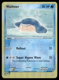 Wailmer Sandstorm #83/100 Holo Pokemon Card