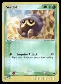 Seedot Sandstorm #76/100 Holo Pokemon Card