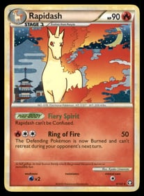 Rapidash Triumphant #8/102 Holo Pokemon Card